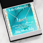 Love Necklace, Birthday Gift for her, Birthday Girl, gift for teen, Birthday jewelry, Gift for her