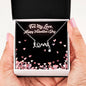 Love Necklace, Valentine's Day, Gift for Her, Girlfriend gift, Wife gift, Gift from Him, Fiancee gift, Proposal, Valentine's Gift