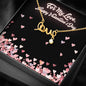 Love Necklace, Valentine's Day, Gift for Her, Girlfriend gift, Wife gift, Gift from Him, Fiancee gift, Proposal, Valentine's Gift