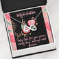 Valentine's Day, Always and forever, Love necklace, Eternal love, Love pendant, Jewelry for her, gift for her, Gift for wife