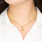 Best Friend Necklace, Anchor necklace, Friendship gift, best friend gift, Badass bitch, anchor