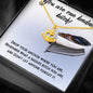 Best Friend Necklace, Anchor necklace, Friendship gift, best friend gift, Badass bitch, anchor