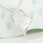 You Have My Heart, Love necklace, Heart necklace, Valentine's Gift, Valentine for her, Gift for her