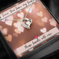 You Have My Heart, Love necklace, Heart necklace, Valentine's Gift, Valentine for her, Gift for her