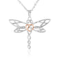 Sister Friend Necklace, I'd cut a bitch for you, Funny, best friend gift, sister gift, friend gift, dragonfly