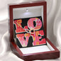 Love Hearts necklace, Love gift, Valentine's Day, Valentine, Gift for her, Girlfriend gift, wife gift, fiancee gift