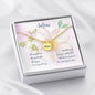 Mom loss necklace, Angel mom, Mom memorial, memorial jewelry, personalized gift, angel necklace