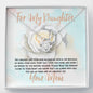 Daughter Gift, Personalized Gift, Daughter gift from mother, Mom to daughter, Jewelry for daughter, Mom gift