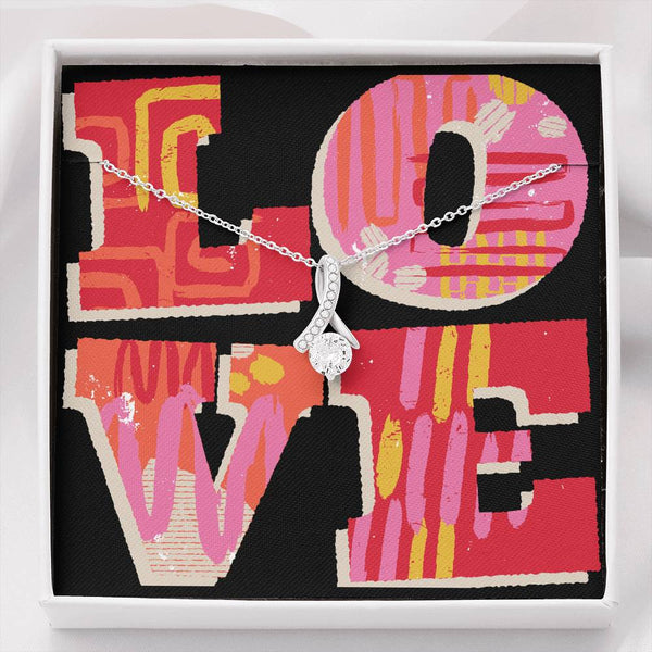 Love Heart necklace, Love gift, Valentine's Day, Valentine, Gift for her, Girlfriend gift, wife gift, fiancee gift