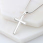 White Gold Cross, Forgiveness, Baptism gift, Confirmation gift, born again, Christian gift, Christian women, Christian men, Crucifix