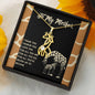 Mom Gift, Giraffe necklace, Giraffe pendant, giraffe gift, gift to mom from son, gift to mom from daughter