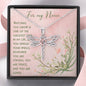 Niece Gift, Dragonfly necklace, Aunt to niece, aunt and niece, gift to niece, gift for her, gift of jewelry